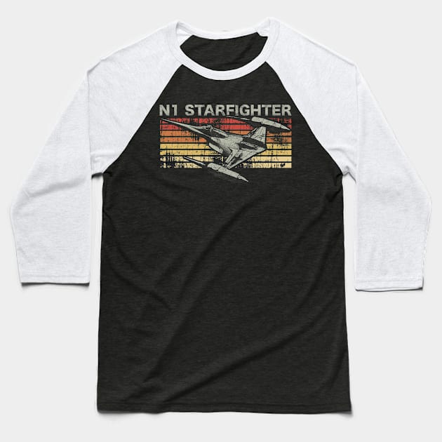 Retro Starfighter Baseball T-Shirt by FanFreak